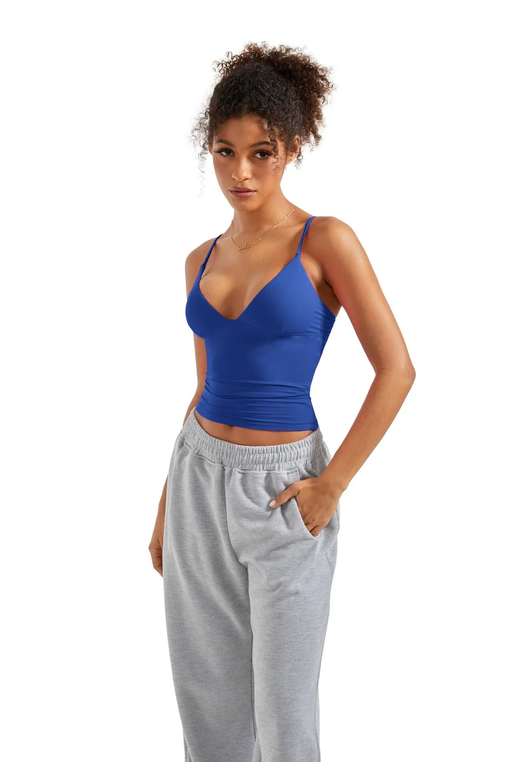 Buttery Soft Cami V Neck Tank Top