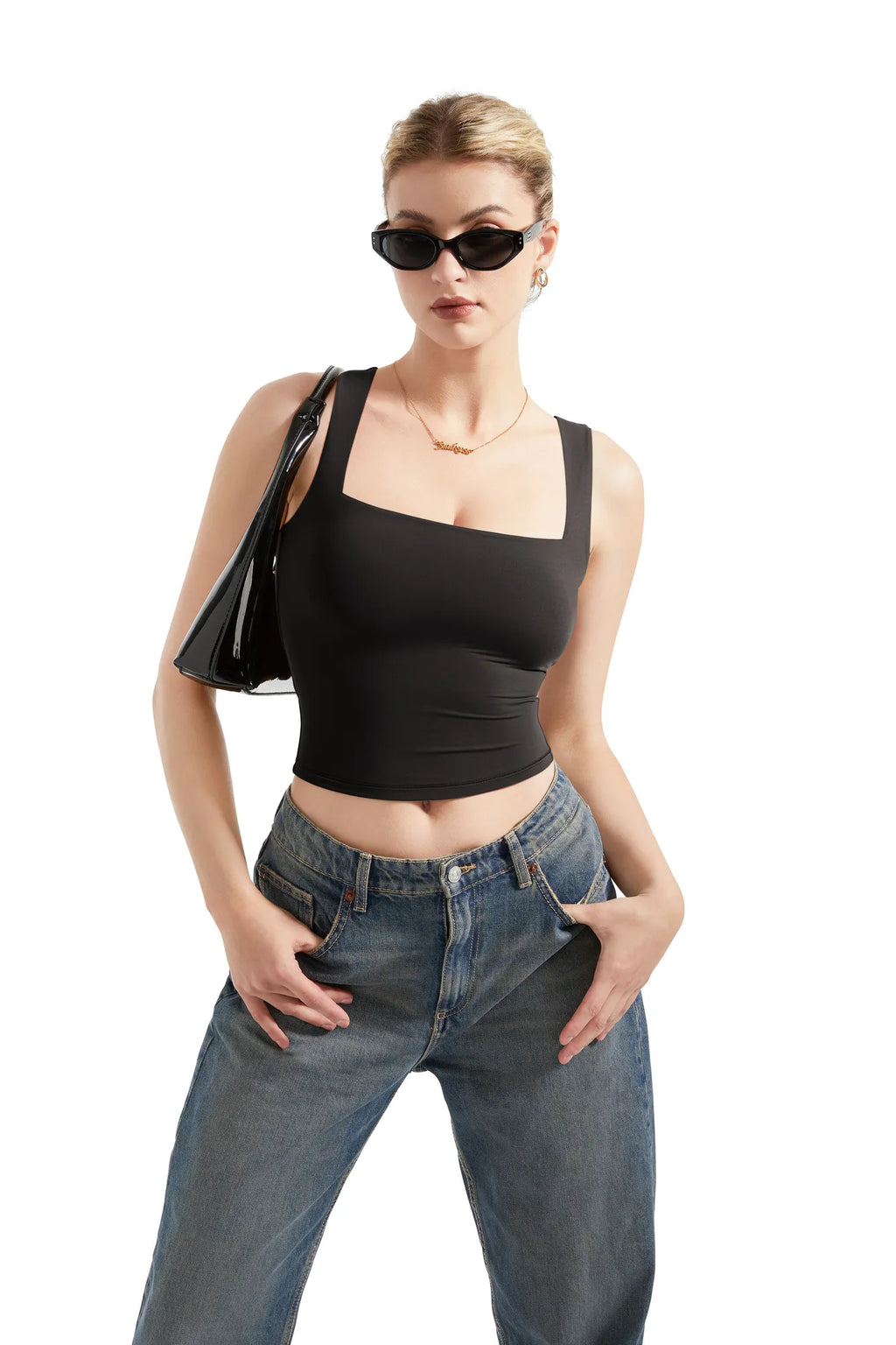 Buttery Soft Square Neck Tank Top