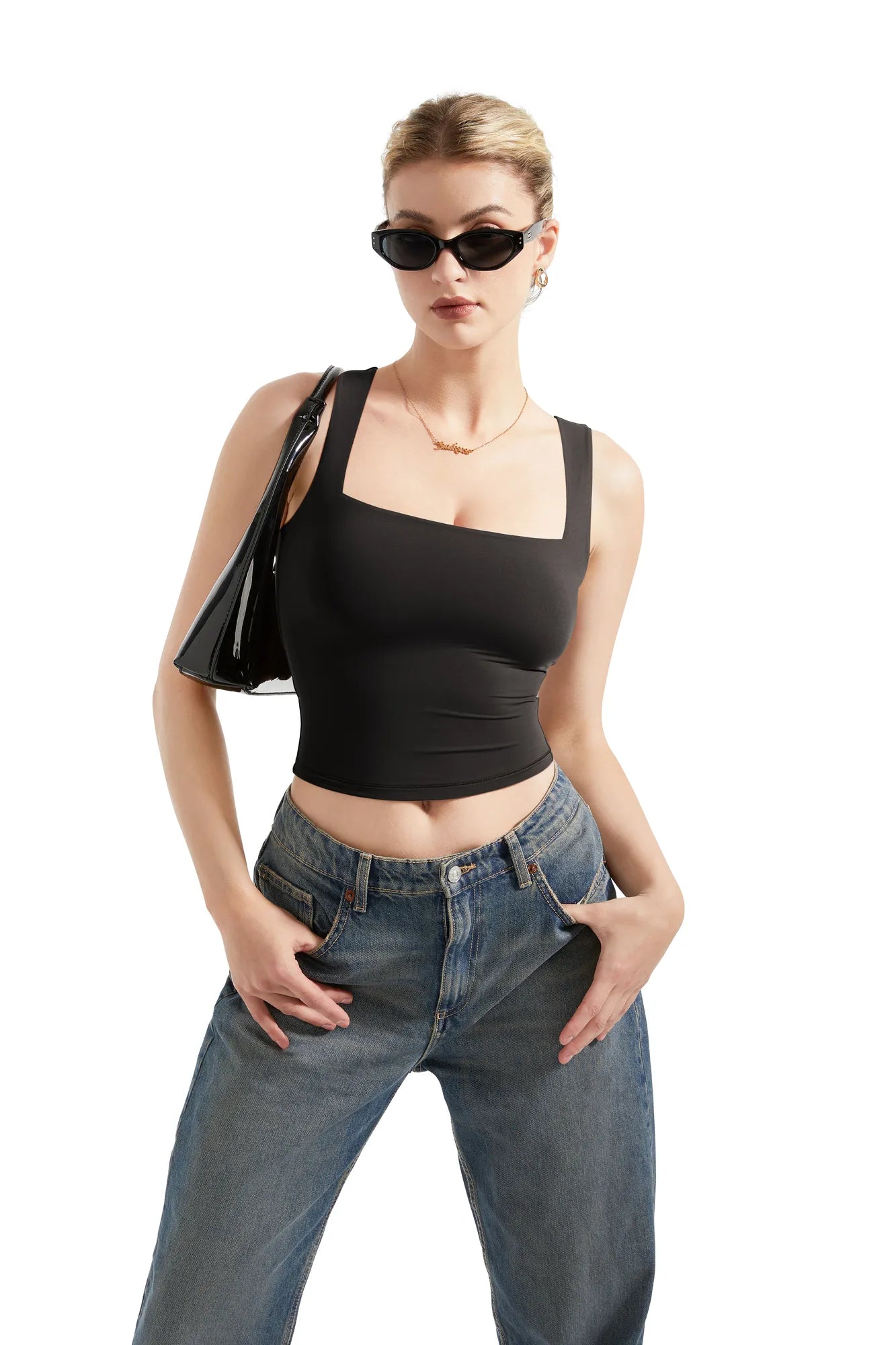 Buttery Soft Square Neck Tank Top