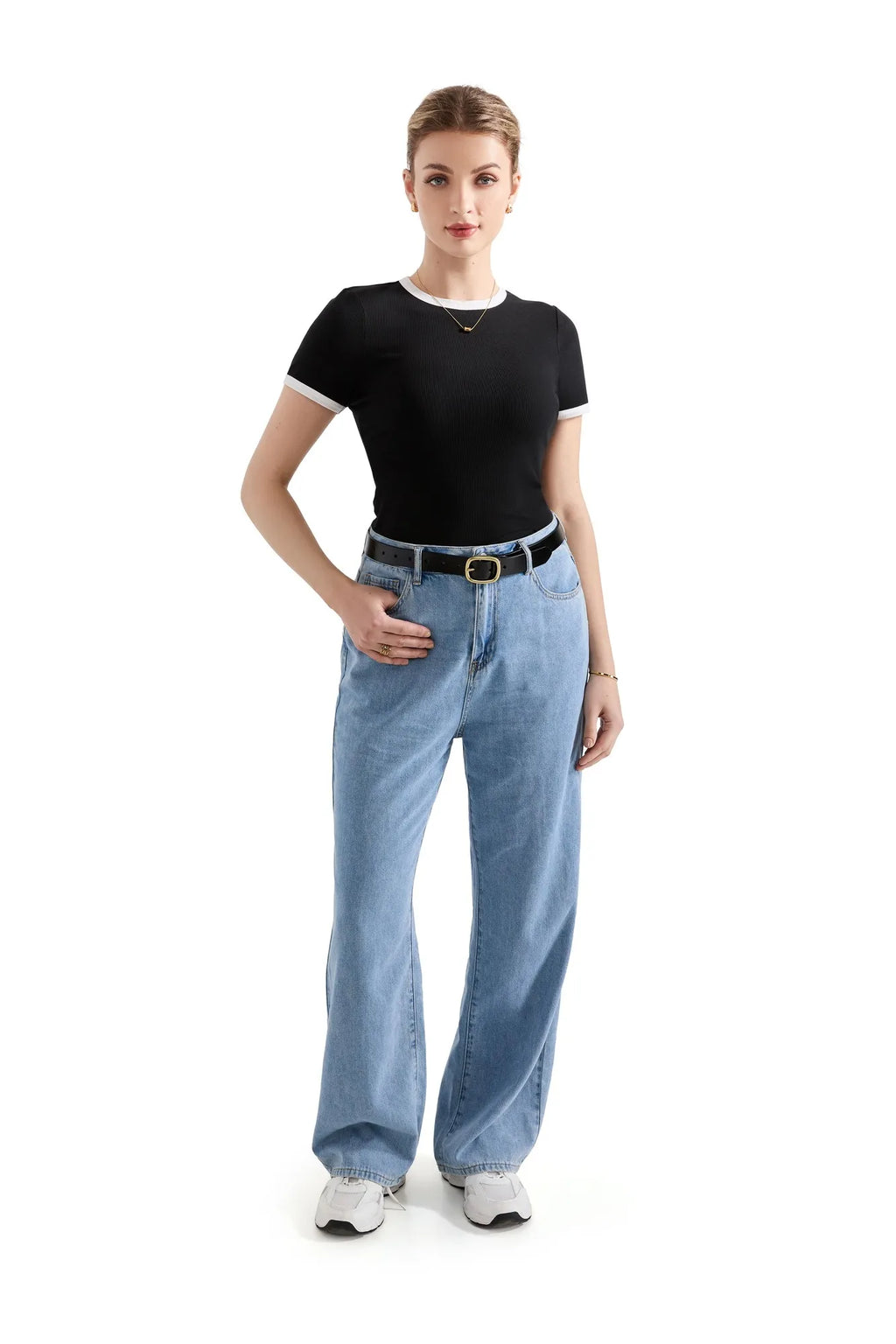 Cotton Ribbed Stripe Shirt