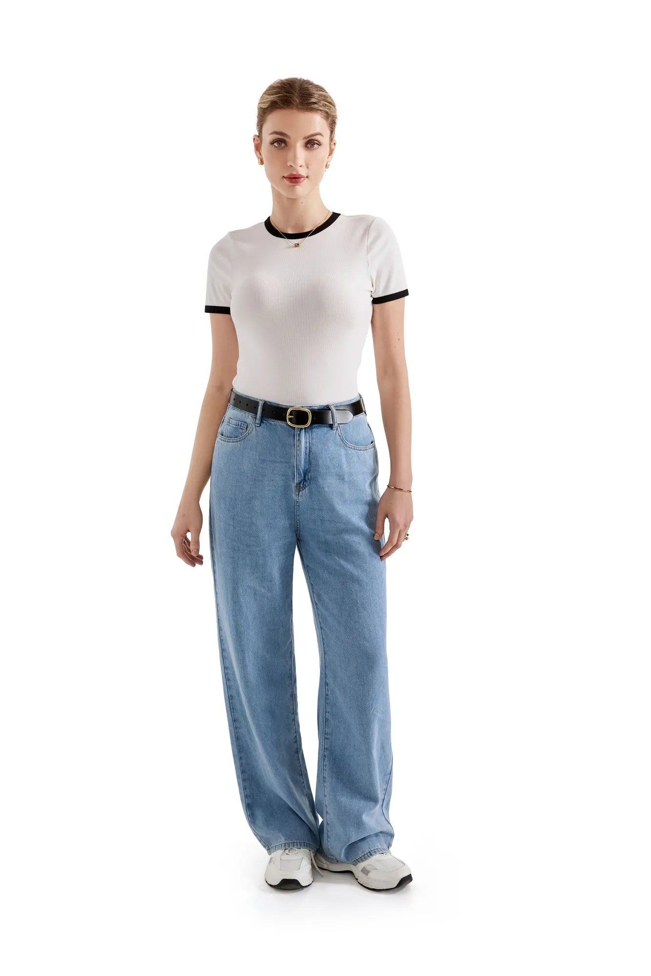 Cotton Ribbed Stripe Shirt