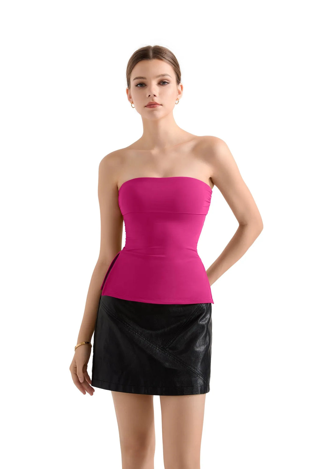 Buttery Soft Side Split Tube Top