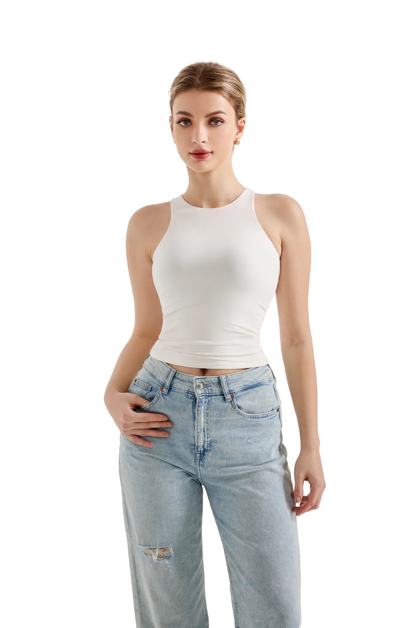 Buttery Soft Scoop Neck Tank Top