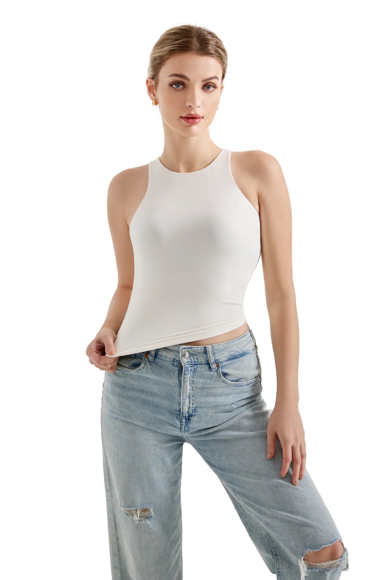 Buttery Soft Scoop Neck Tank Top