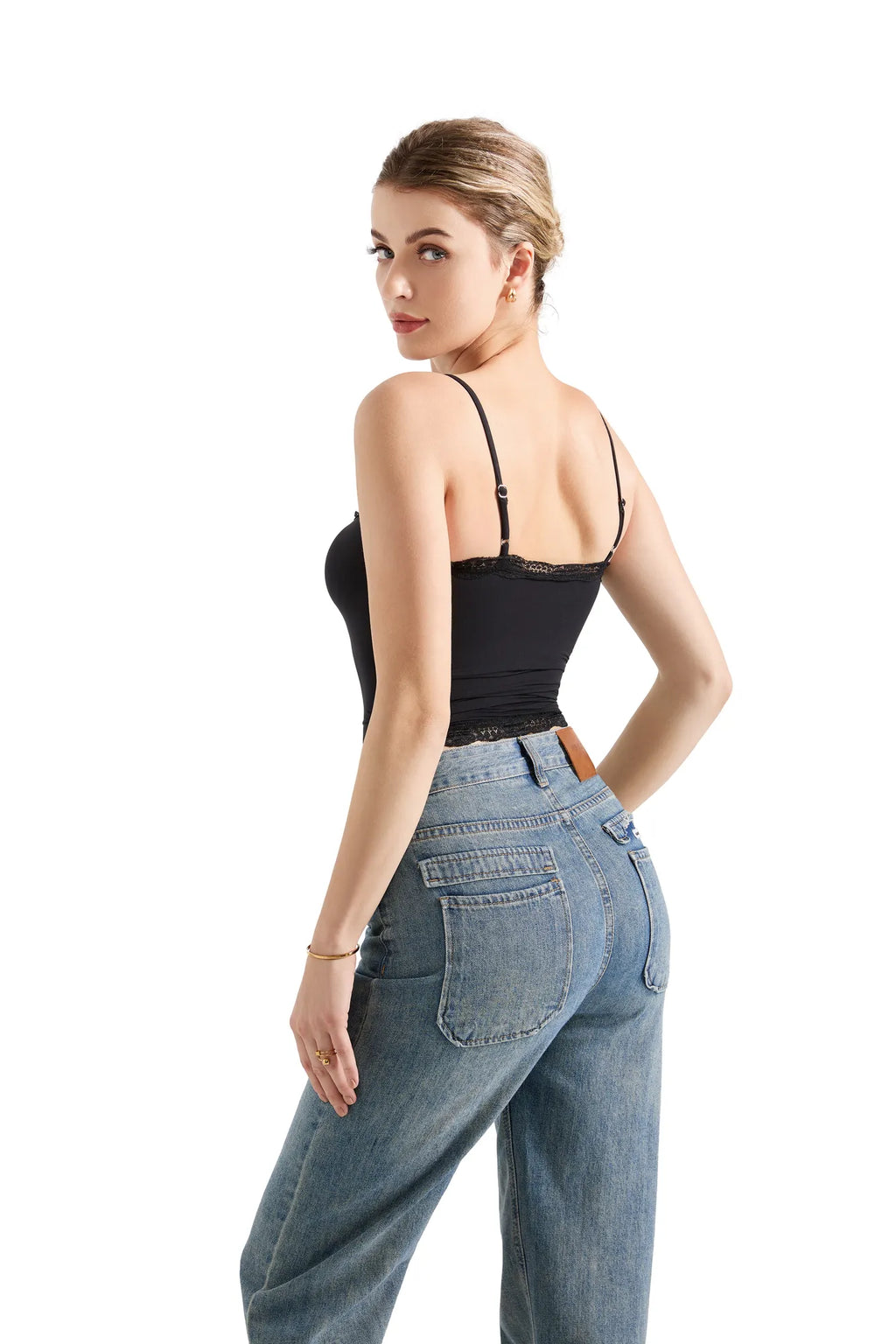 Buttery Soft Cami Lace Tank Top