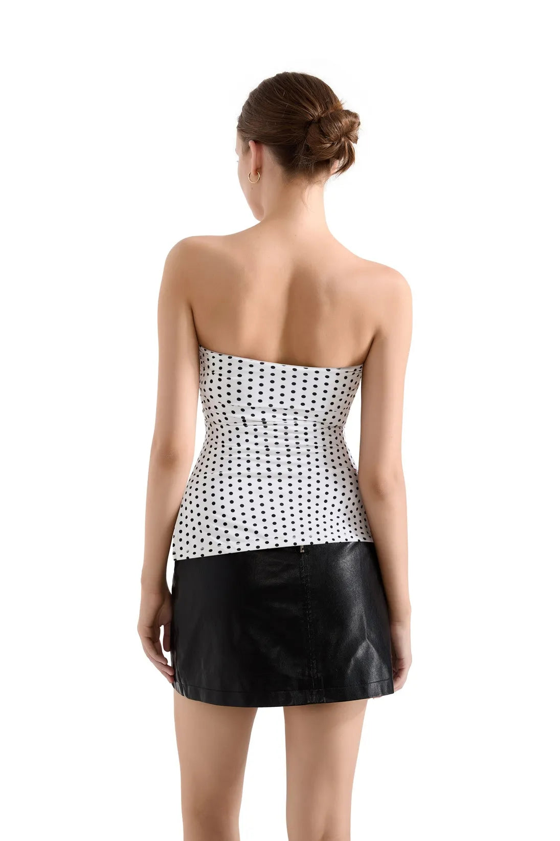 Tropical Buttery Soft Side Split Tube Top