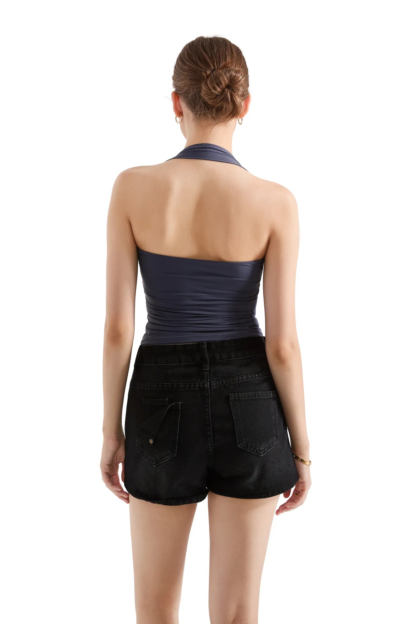 Buttery Soft Square Neck Halter Tank Top