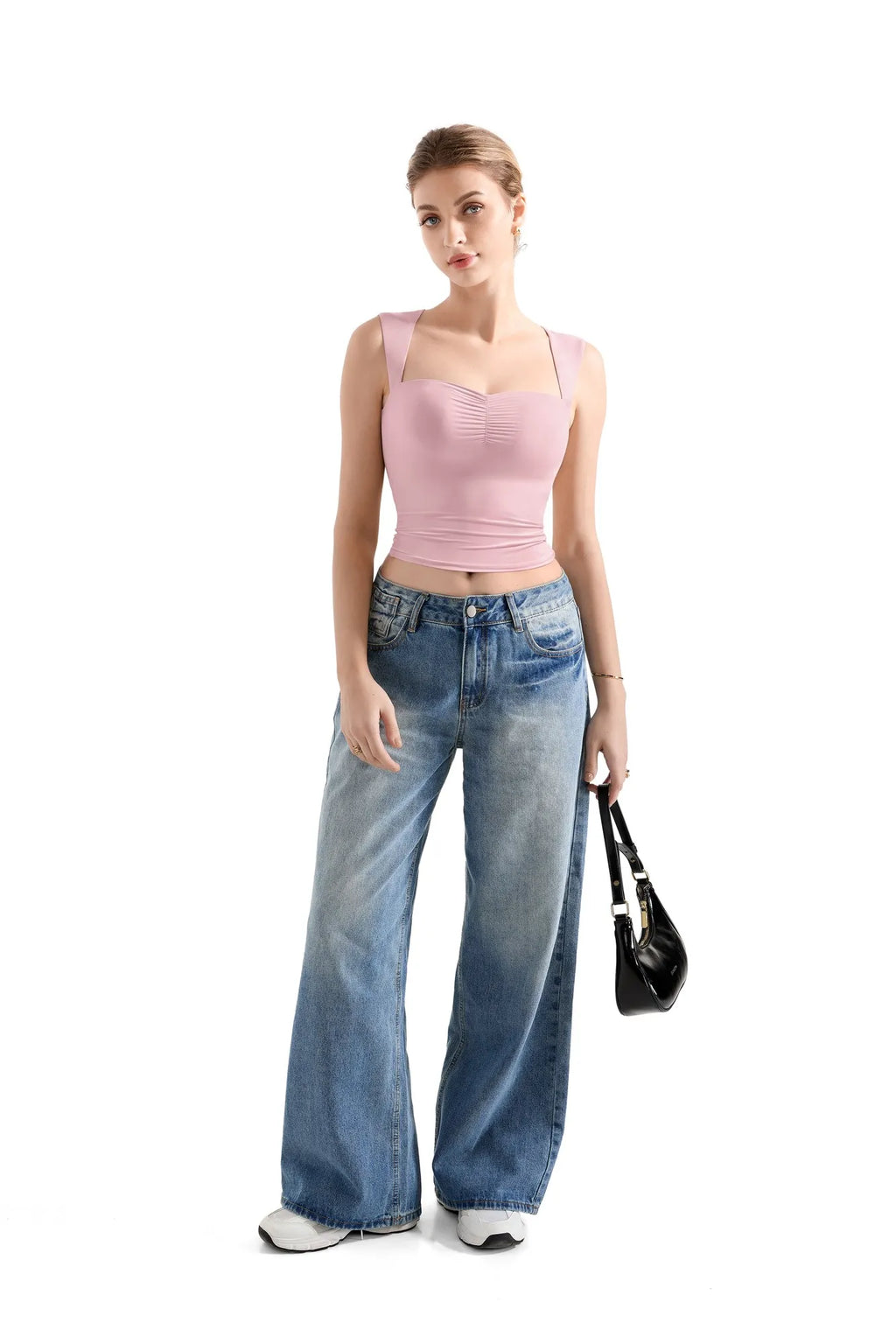 Buttery Soft Heart Neck Tank Top