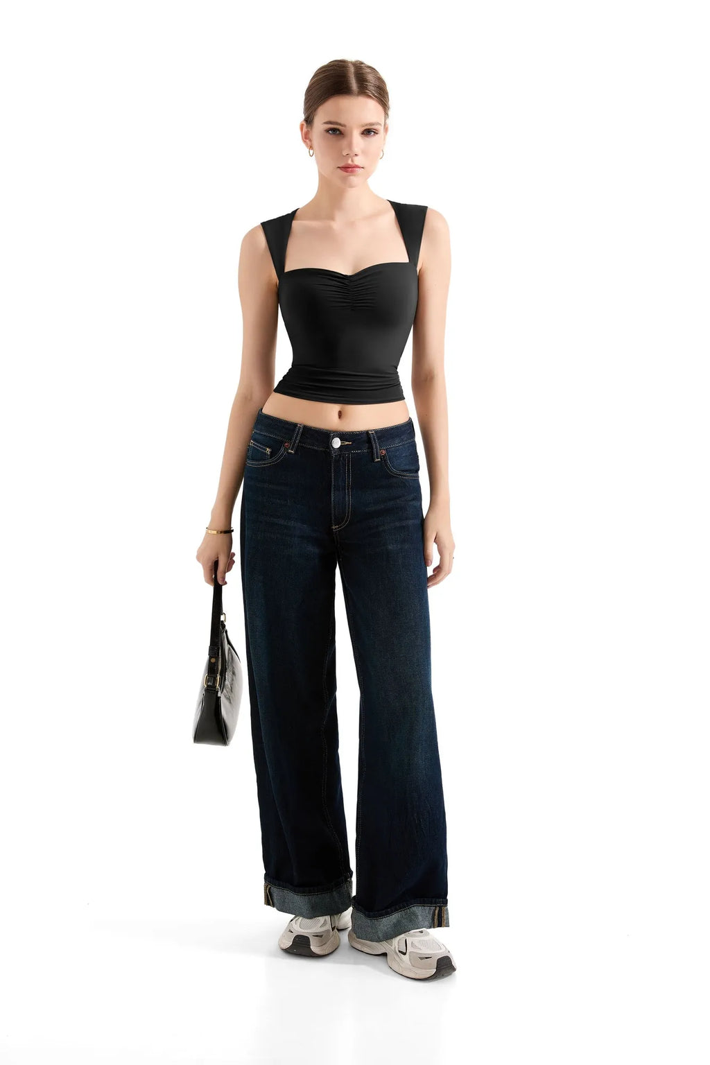 Buttery Soft Heart Neck Tank Top