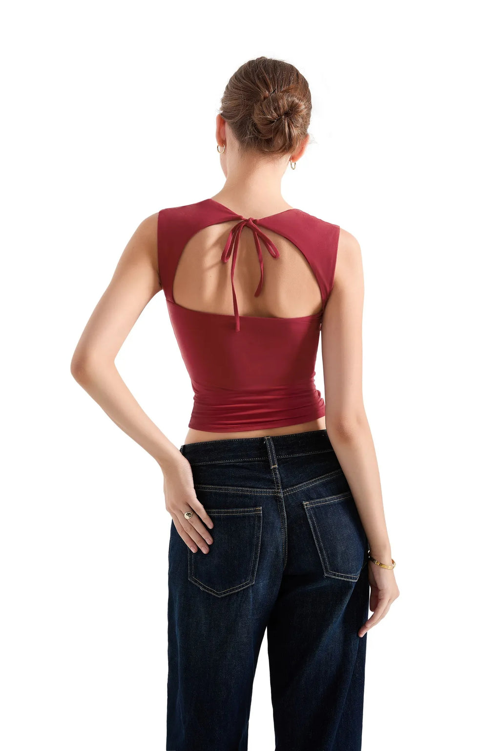 Buttery Soft Heart Neck Tank Top