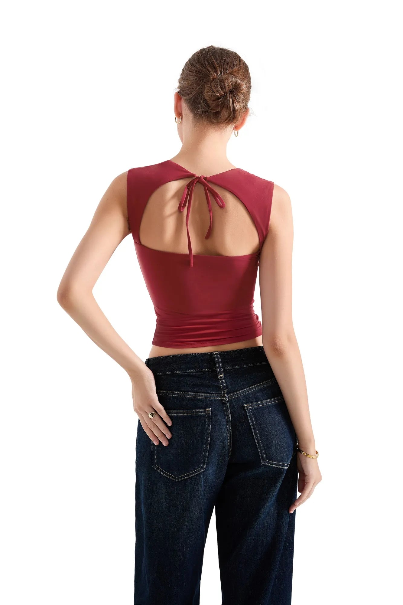 Buttery Soft Heart Neck Tank Top