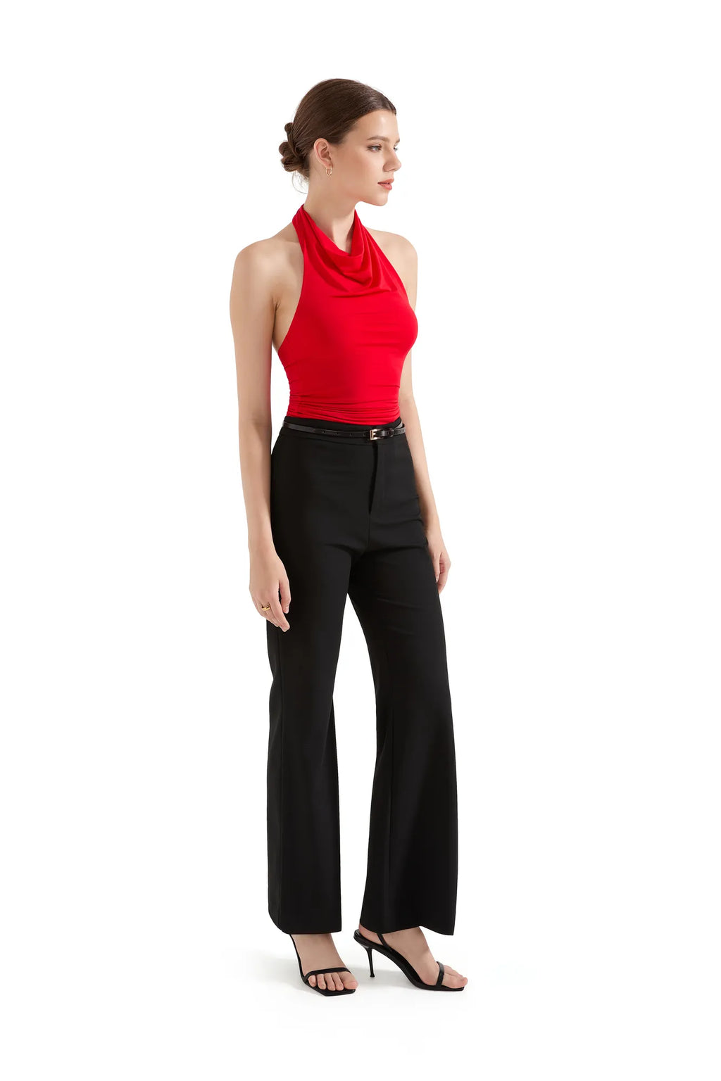 Buttery Soft Cowl Neck Tank Top