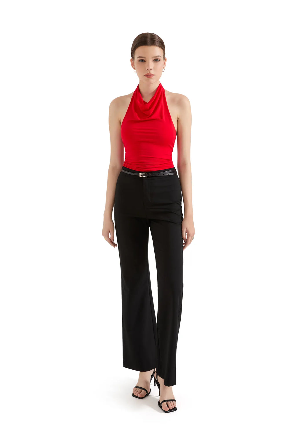 Buttery Soft Cowl Neck Tank Top
