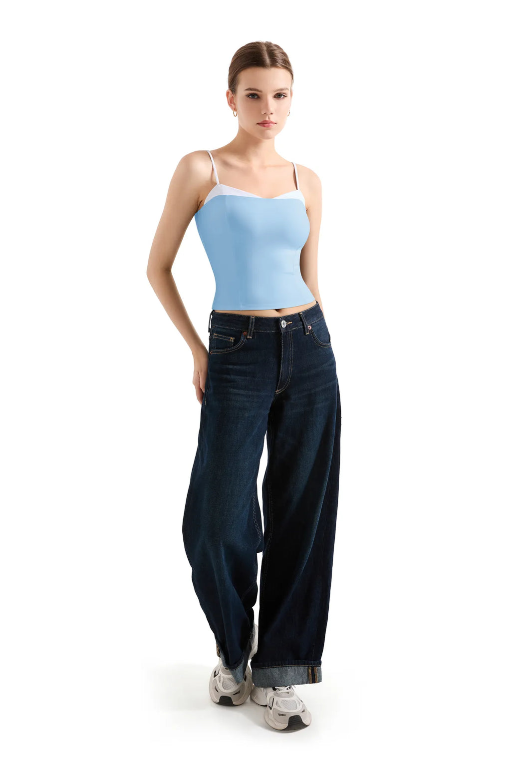 Buttery Soft Cami Color Block Tank Top