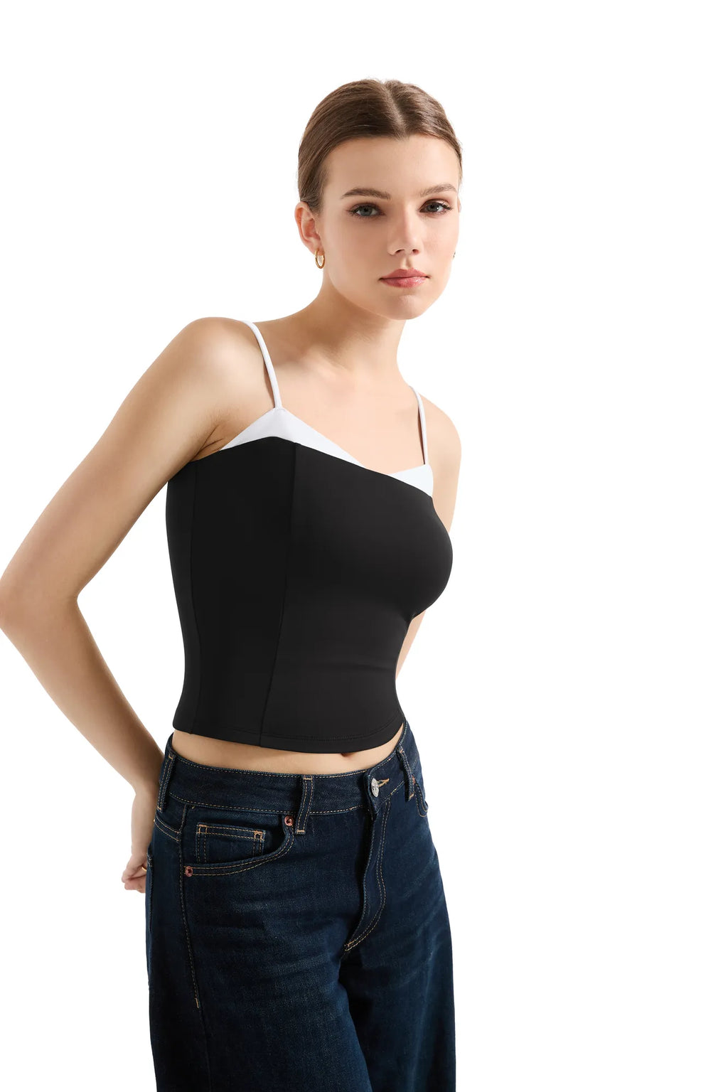 Buttery Soft Cami Color Block Tank Top
