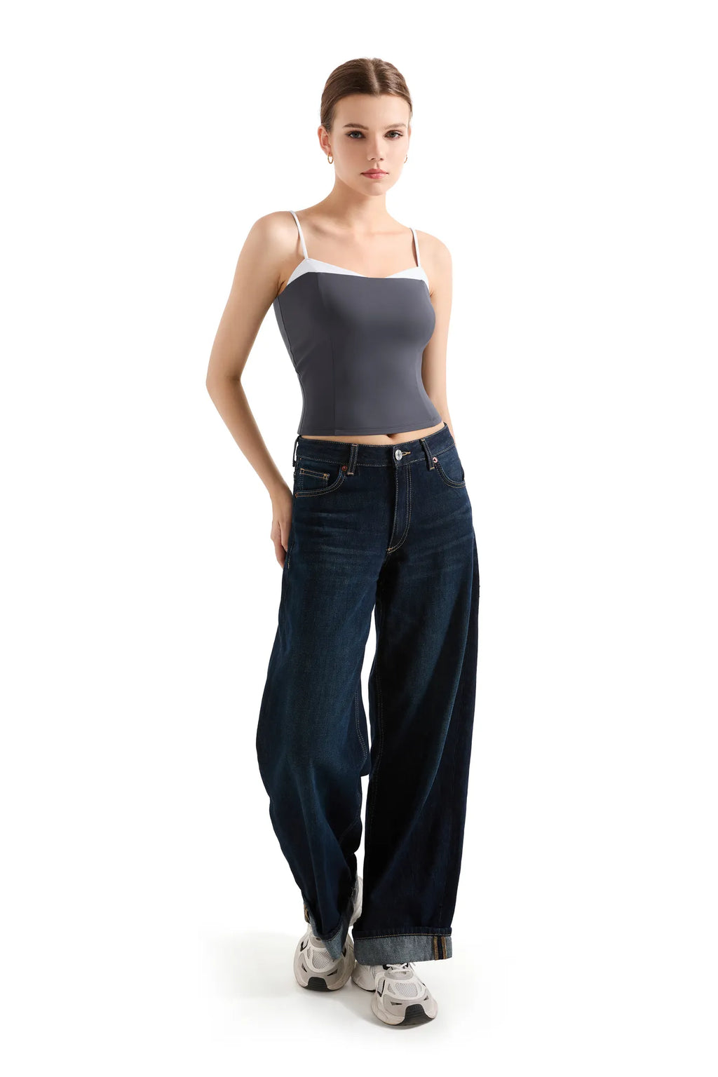 Buttery Soft Cami Color Block Tank Top