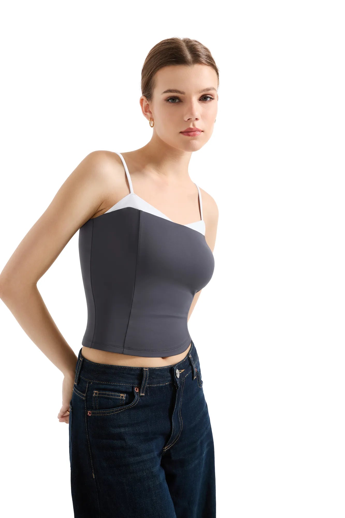 Buttery Soft Cami Color Block Tank Top