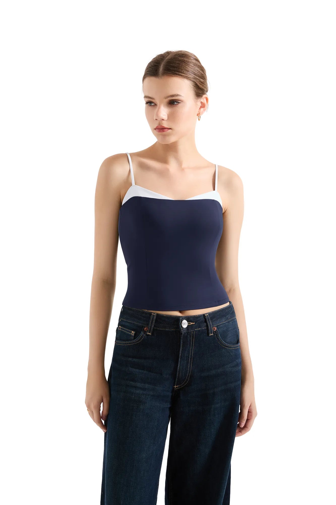Buttery Soft Cami Color Block Tank Top