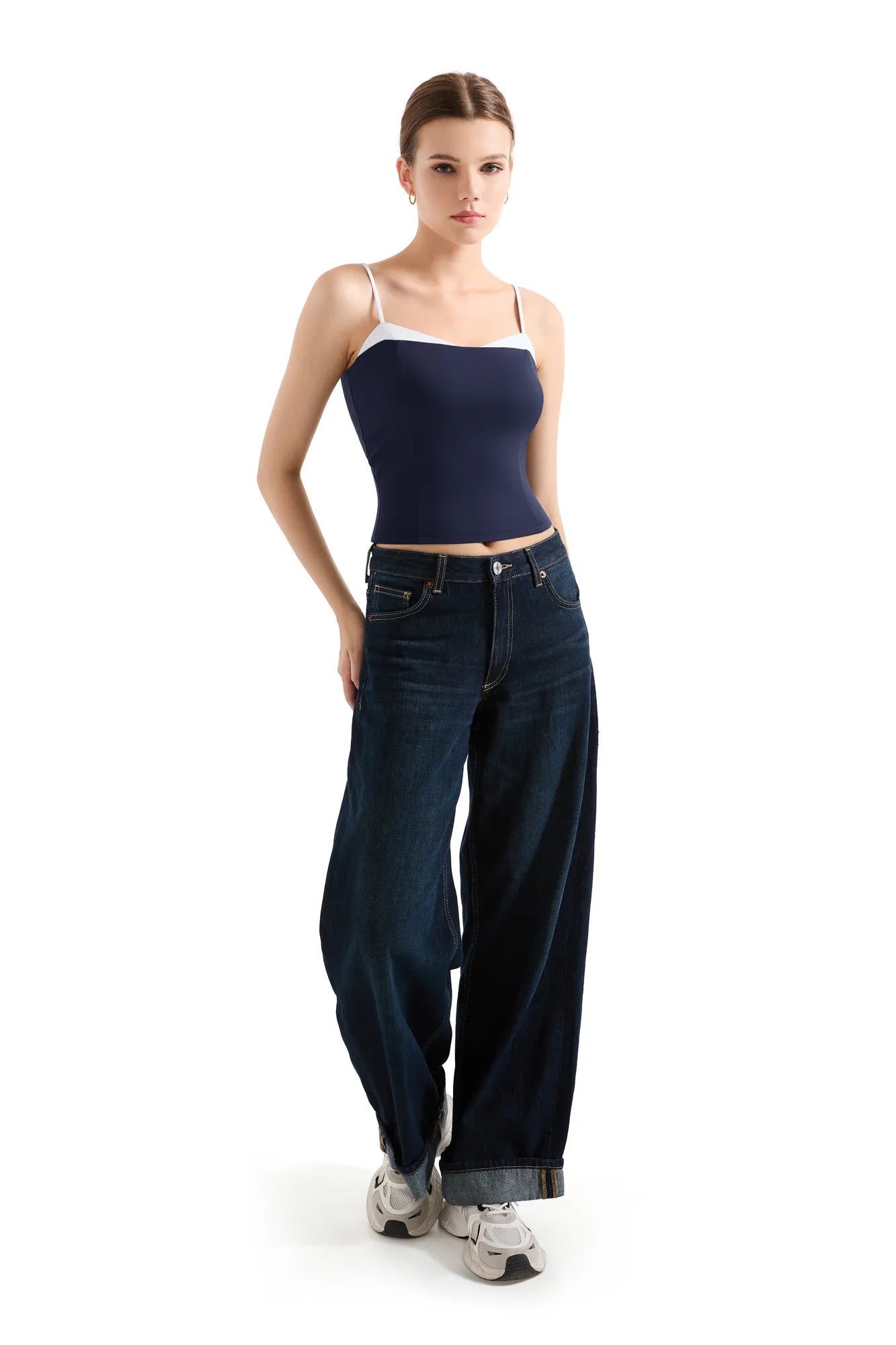 Buttery Soft Cami Color Block Tank Top