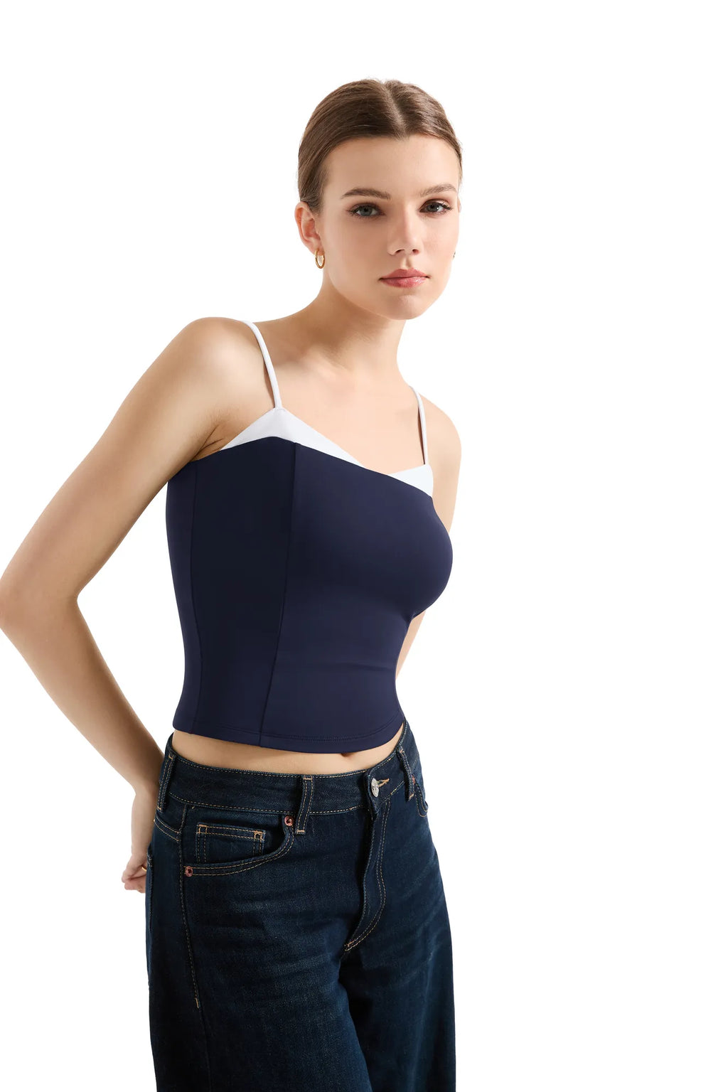 Buttery Soft Cami Color Block Tank Top