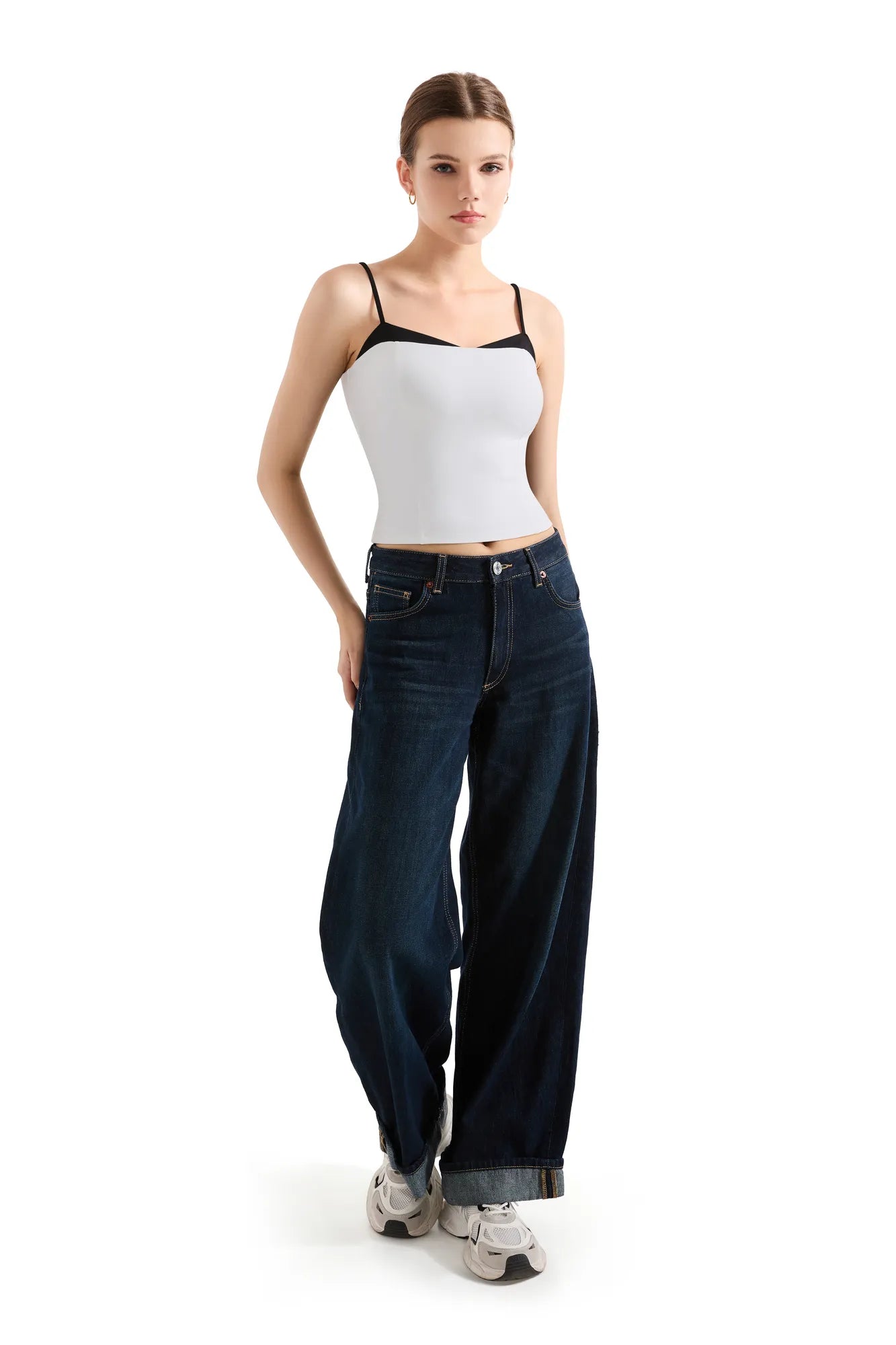 Buttery Soft Cami Color Block Tank Top