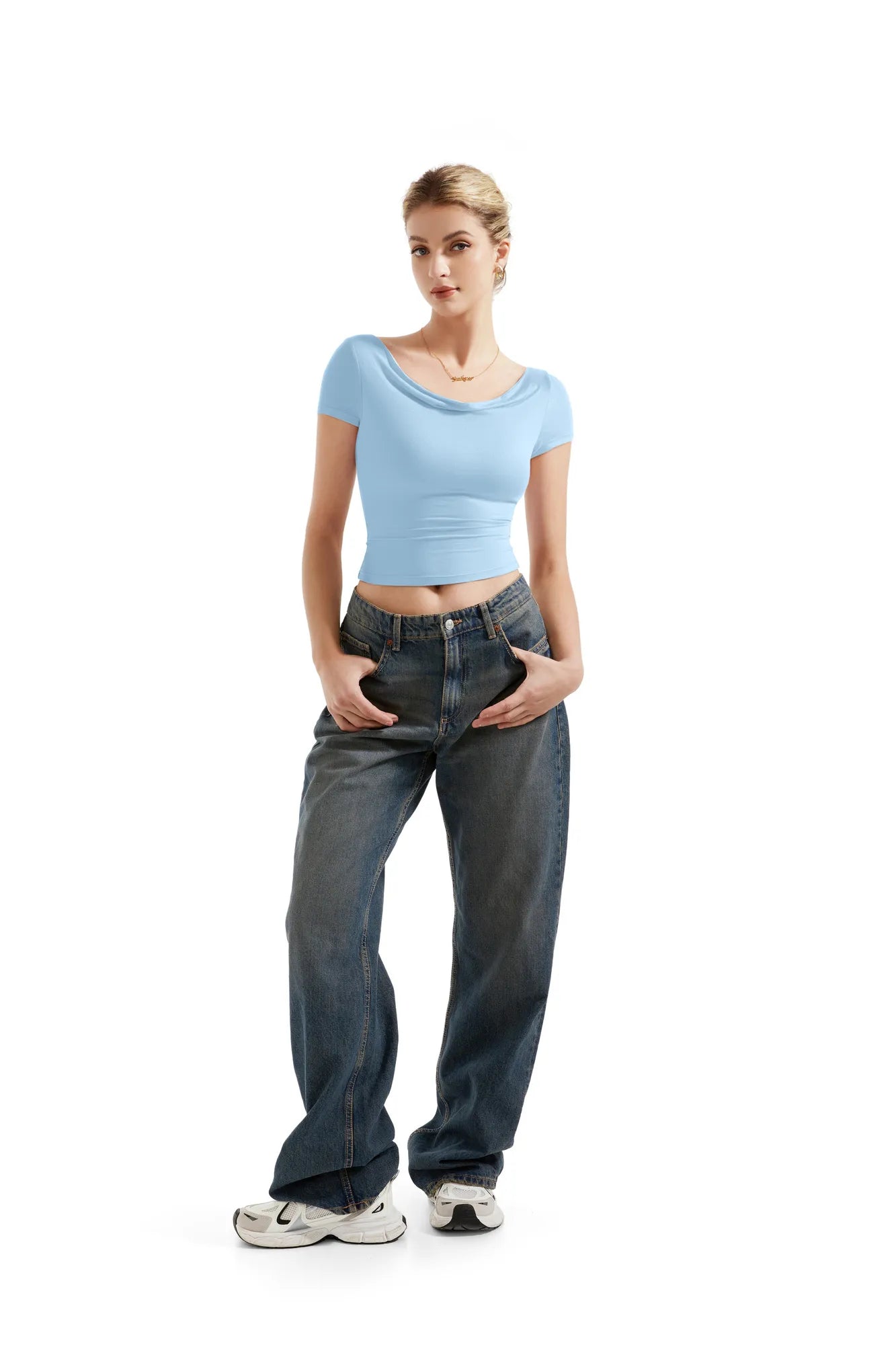 Buttery Soft Multi-Way Off Shoulder Shirt