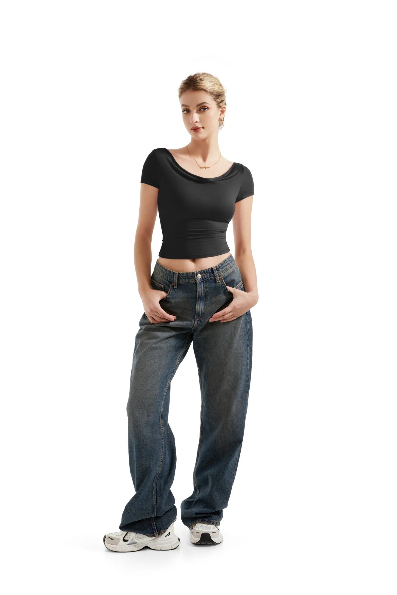 Buttery Soft Multi-Way Off Shoulder Shirt