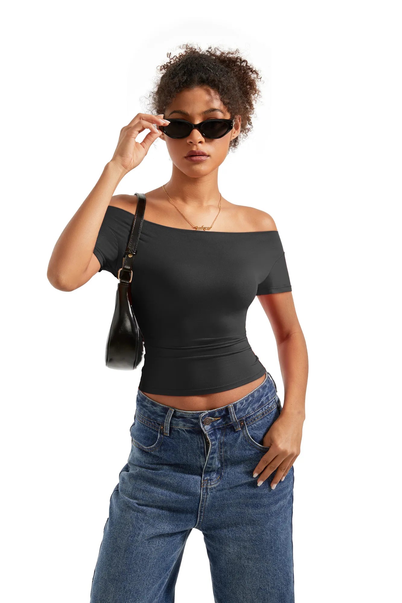 Buttery Soft Multi-Way Off Shoulder Shirt