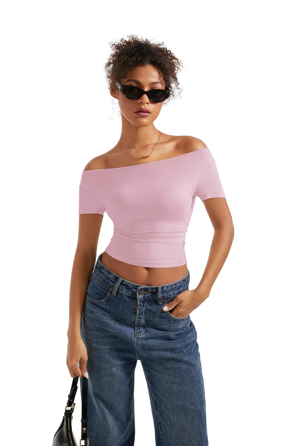 Buttery Soft Multi-Way Off Shoulder Shirt