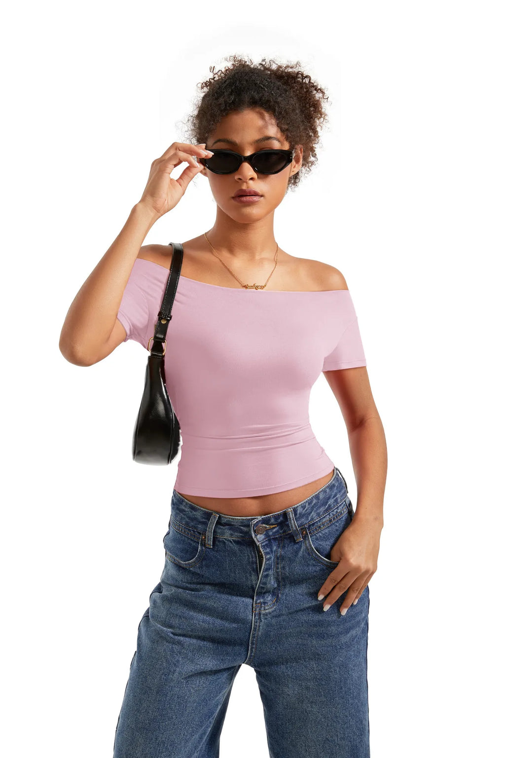 Buttery Soft Multi-Way Off Shoulder Shirt