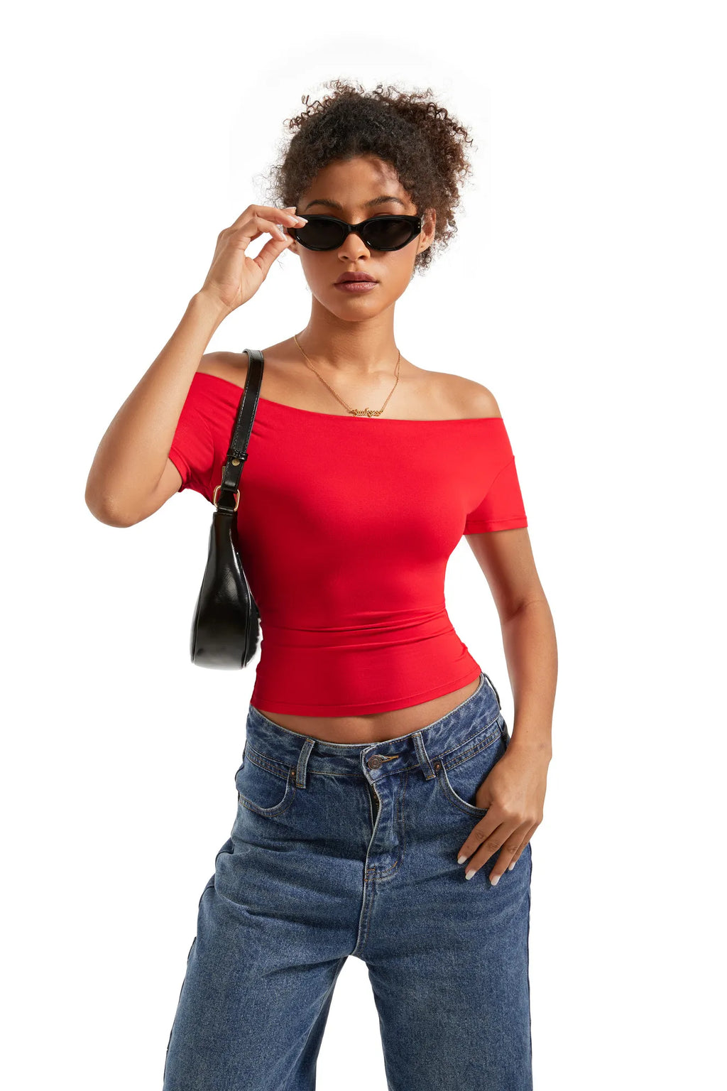 Buttery Soft Multi-Way Off Shoulder Shirt