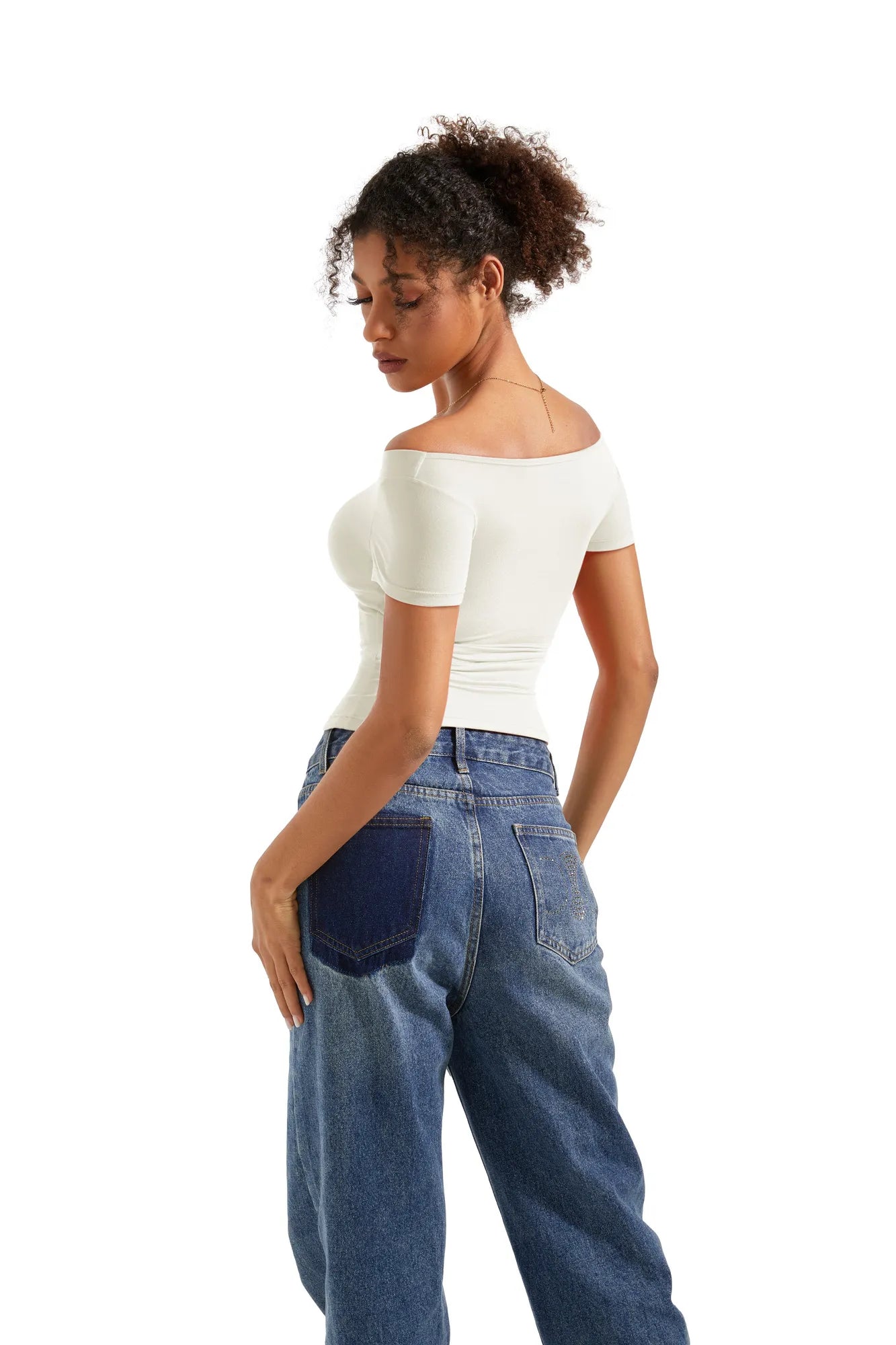 Buttery Soft Multi-Way Off Shoulder Shirt