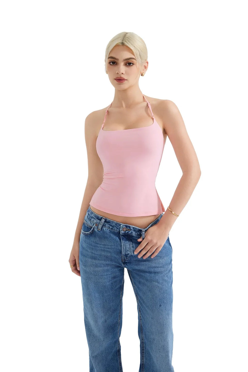 Buttery Soft Cami Halter Tank Top