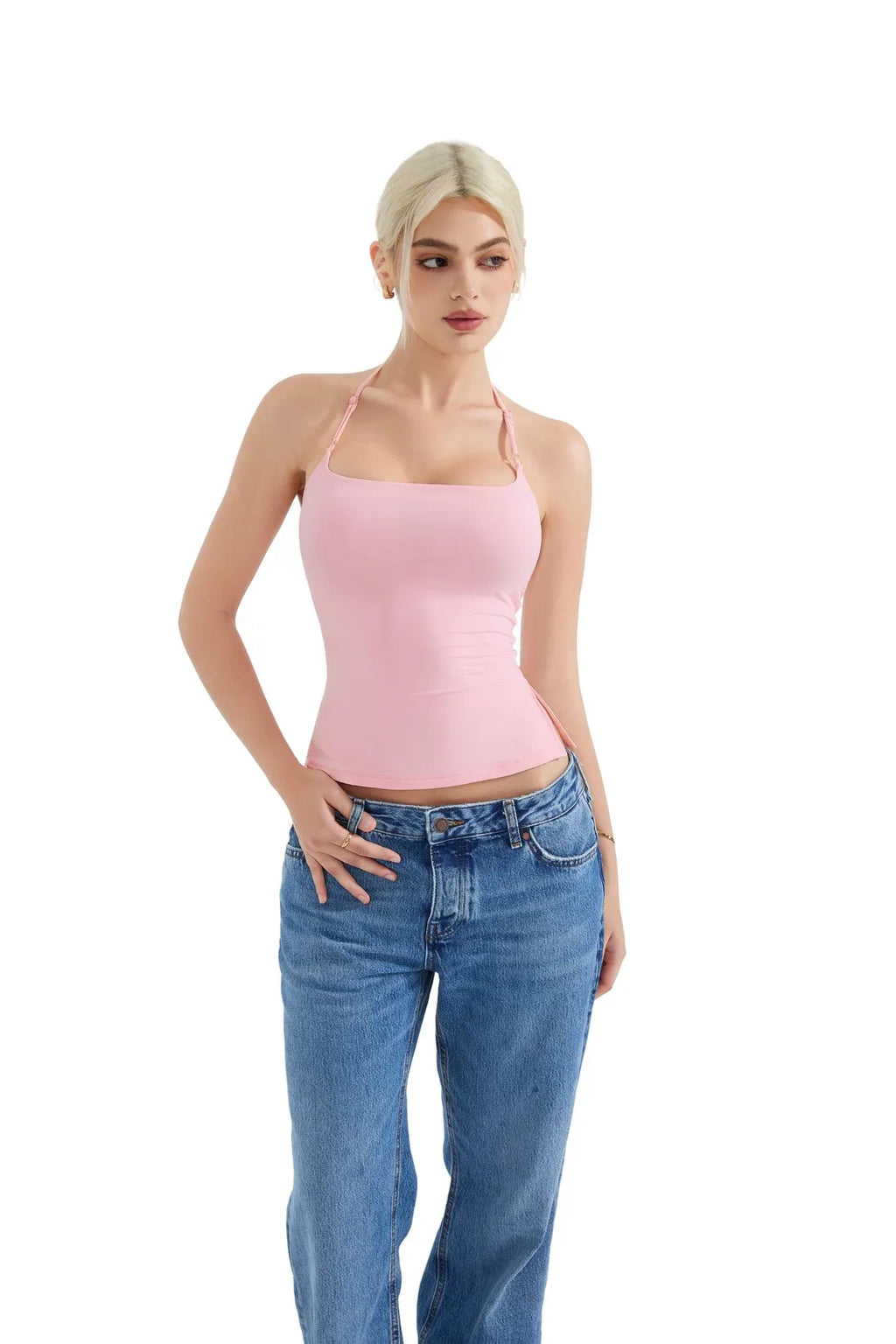 Buttery Soft Cami Halter Tank Top
