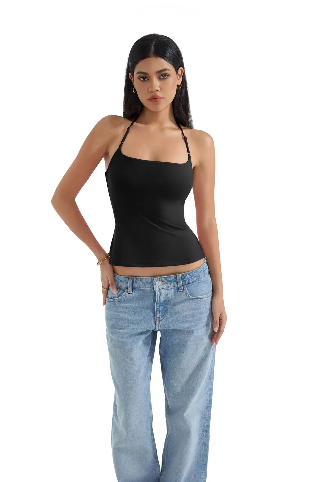Buttery Soft Cami Halter Tank Top