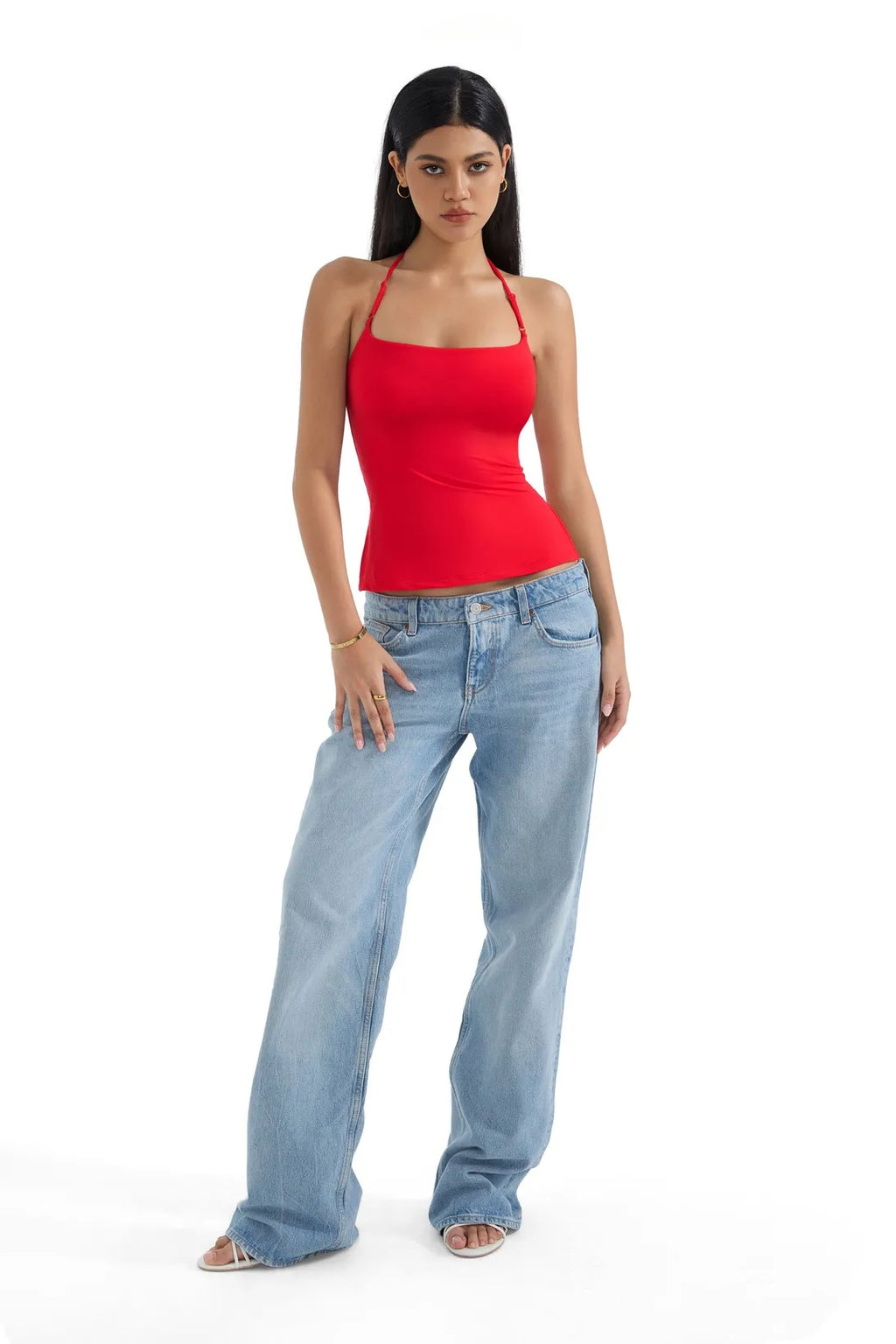 Buttery Soft Cami Halter Tank Top