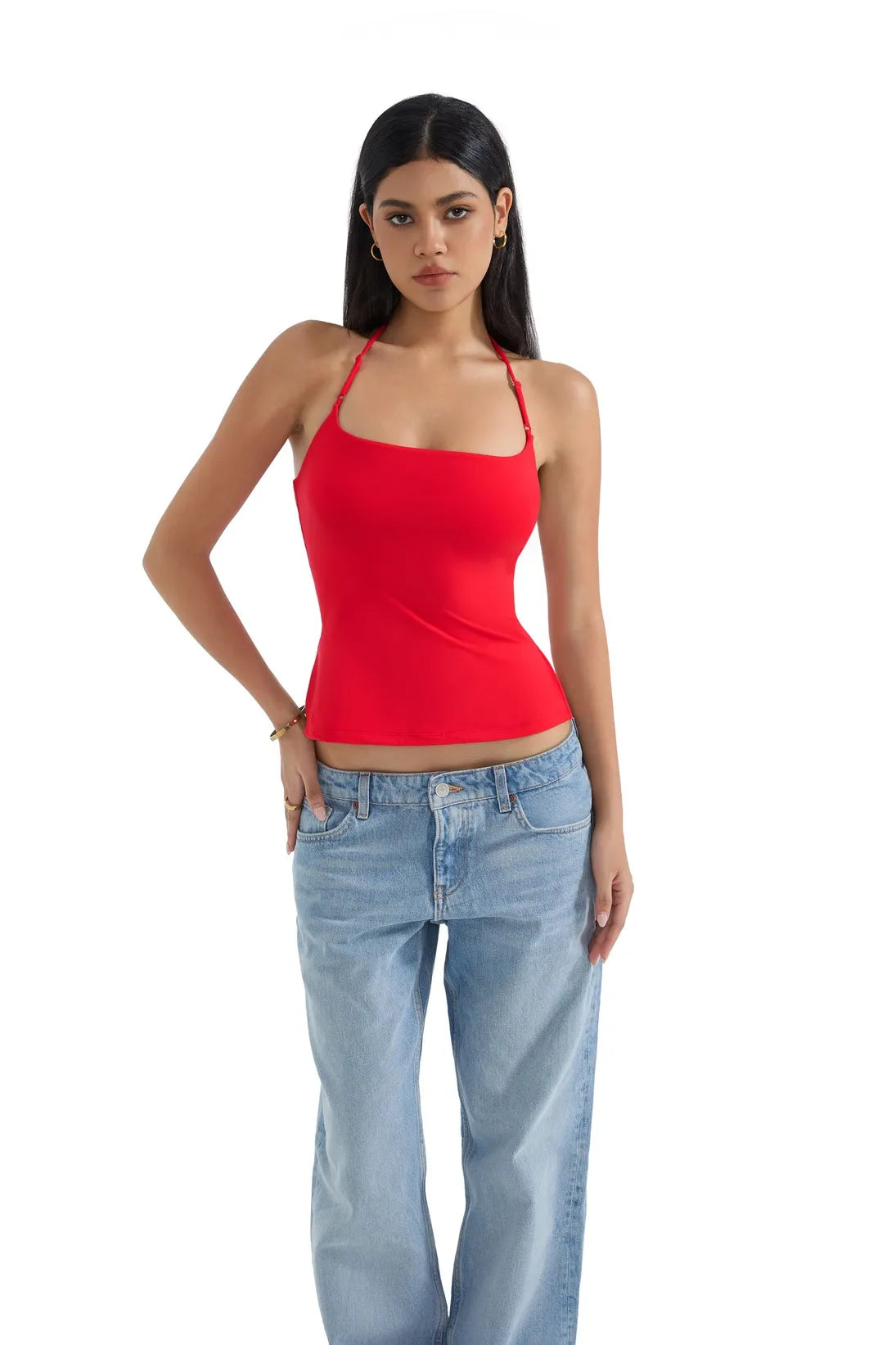Buttery Soft Cami Halter Tank Top