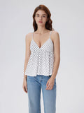 Babydoll Peplum V Neck Tank Tops