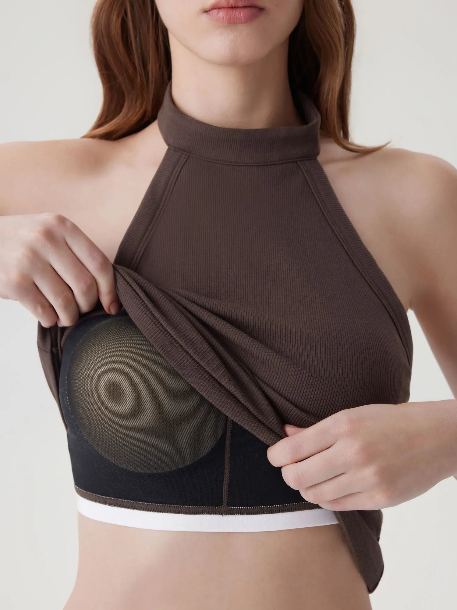 Halter Backless High Neck Tank Tops