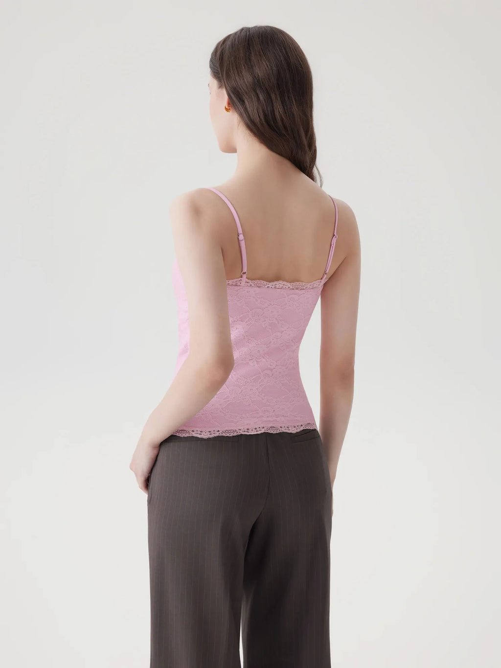 Lace Double Lined Y2K Tank Tops