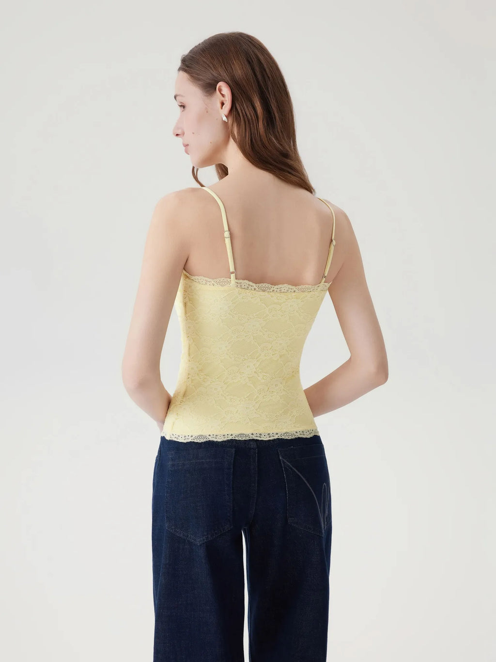 Lace Double Lined Y2K Tank Tops