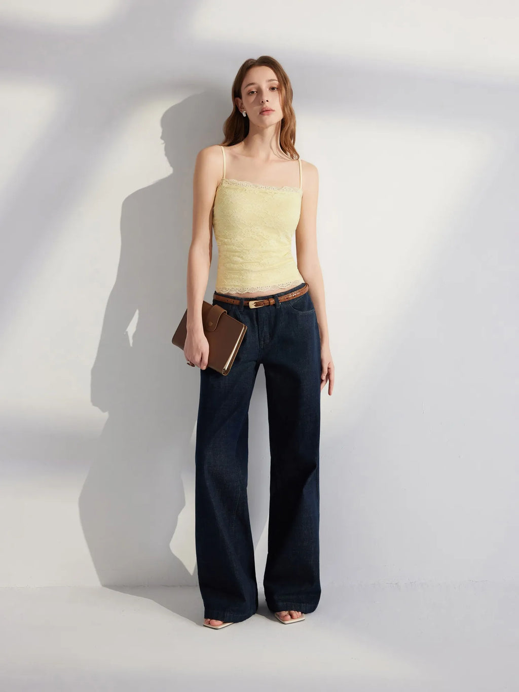 Lace Double Lined Y2K Tank Tops
