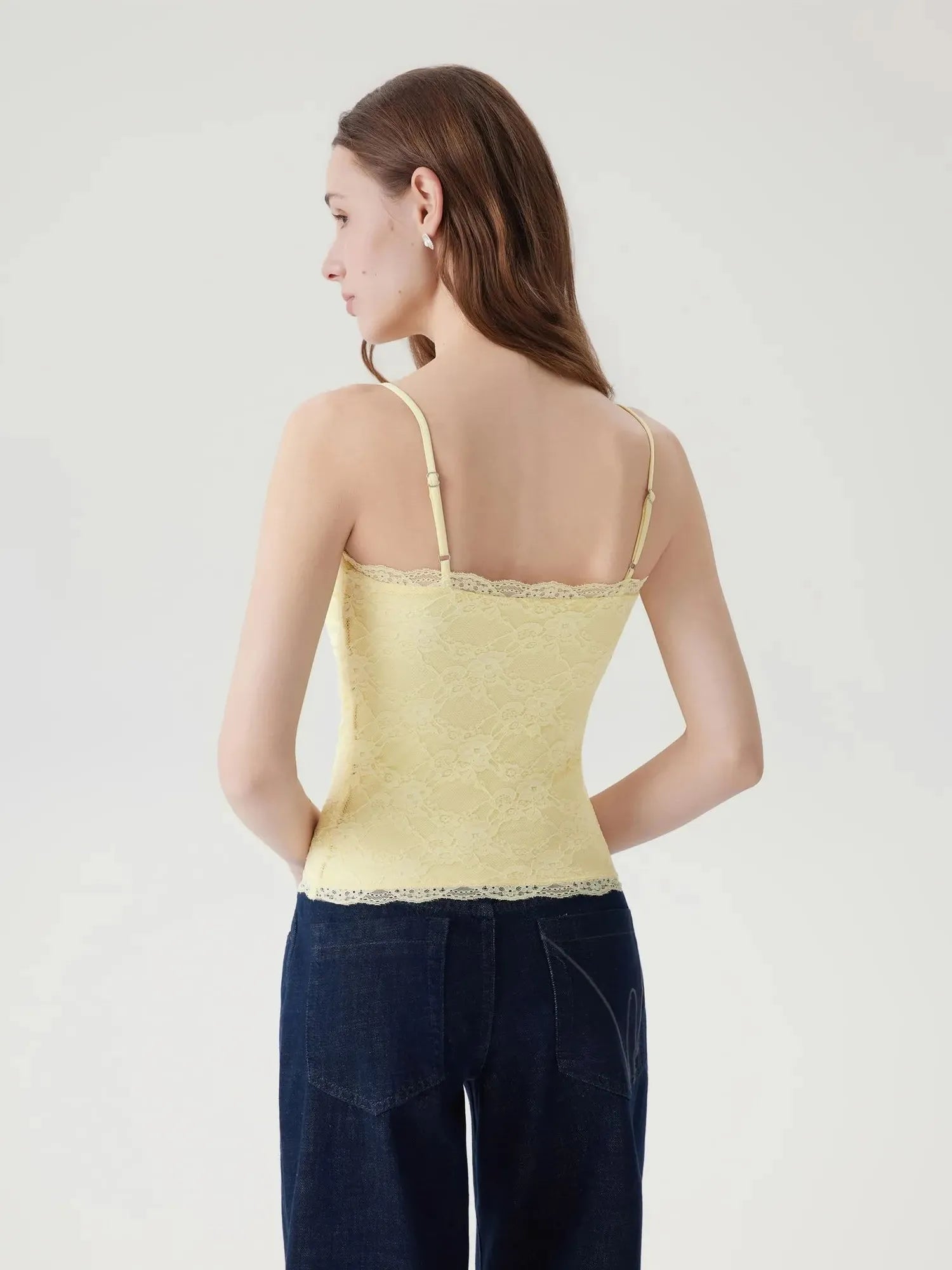 Lace Double Lined Y2K Tank Tops