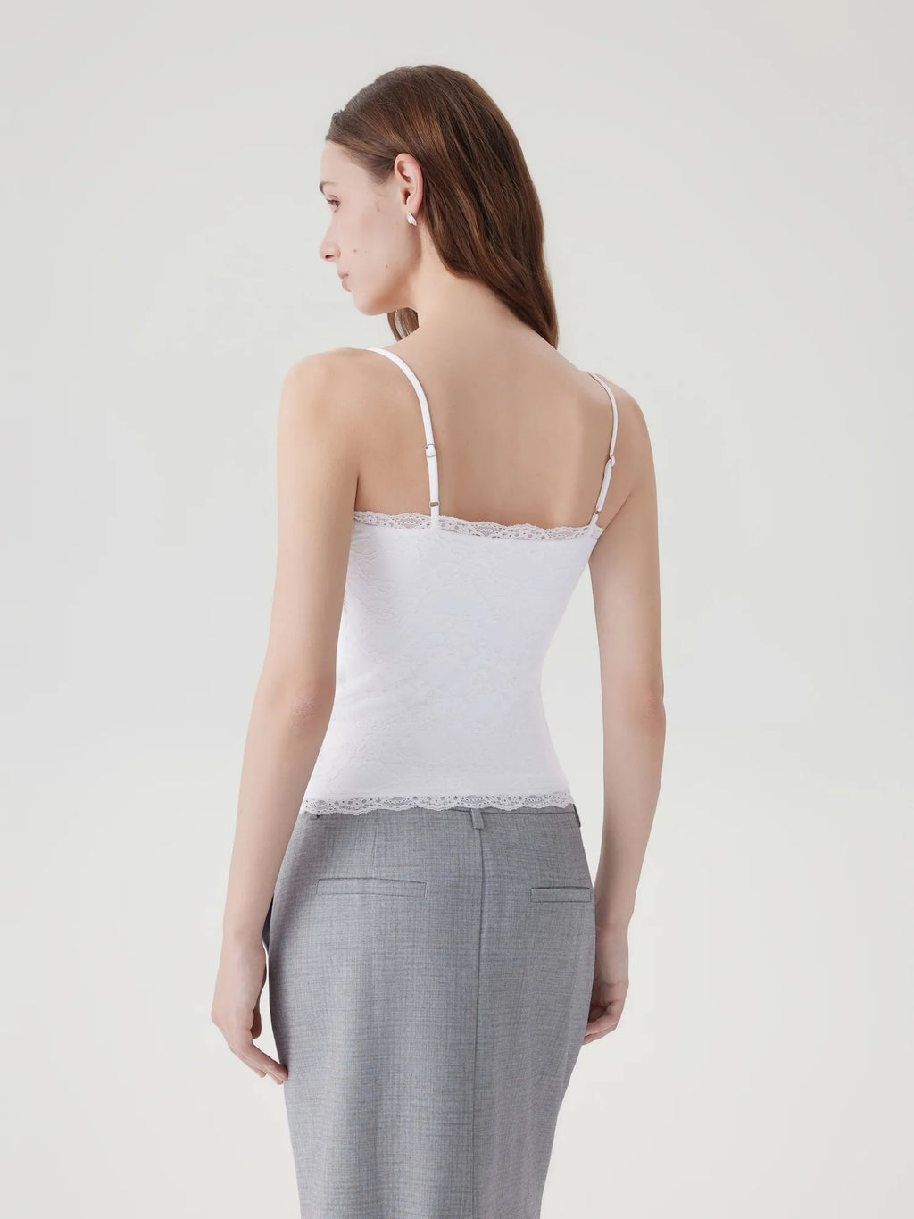 Lace Double Lined Y2K Tank Tops