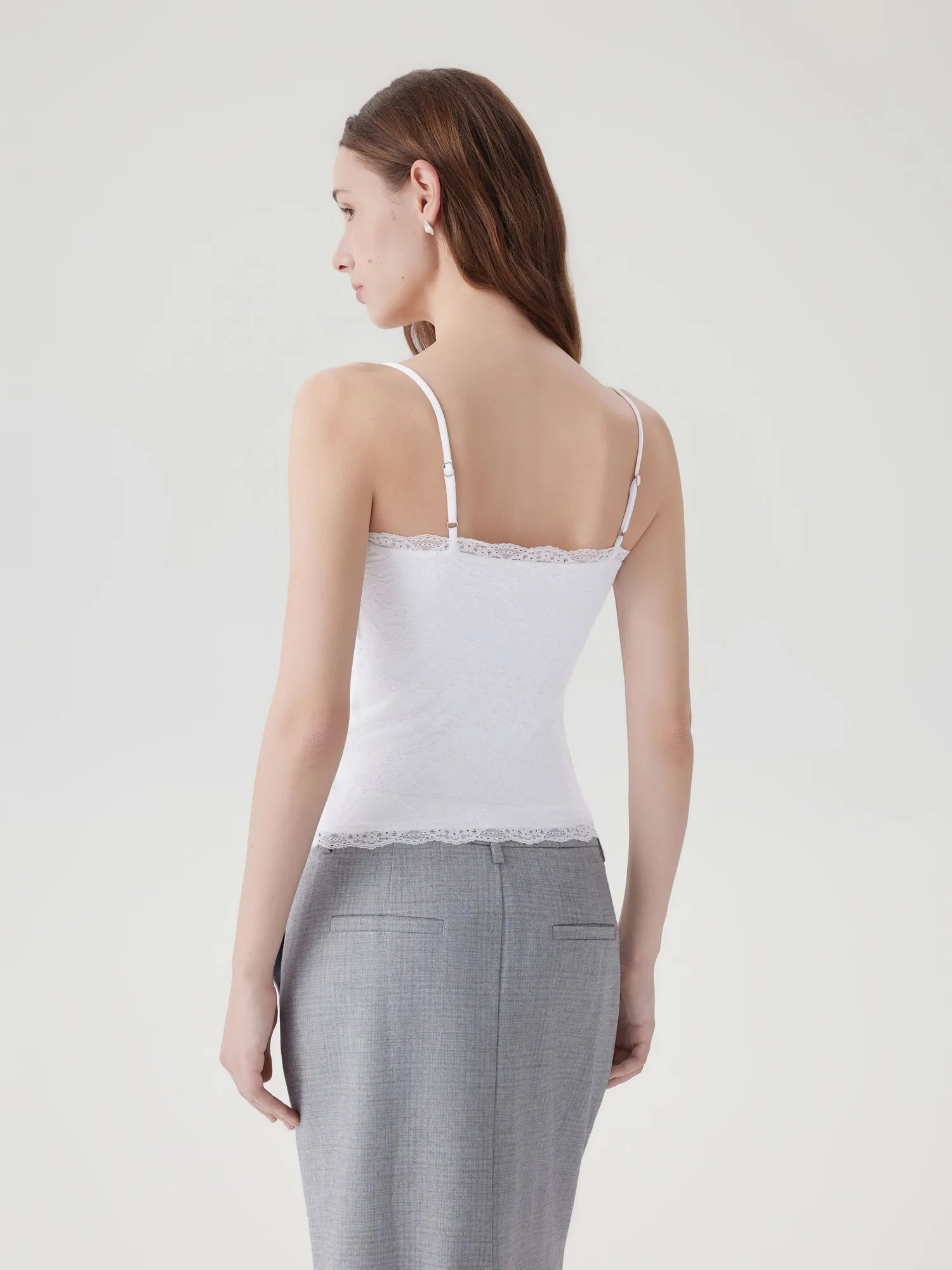 Lace Double Lined Y2K Tank Tops