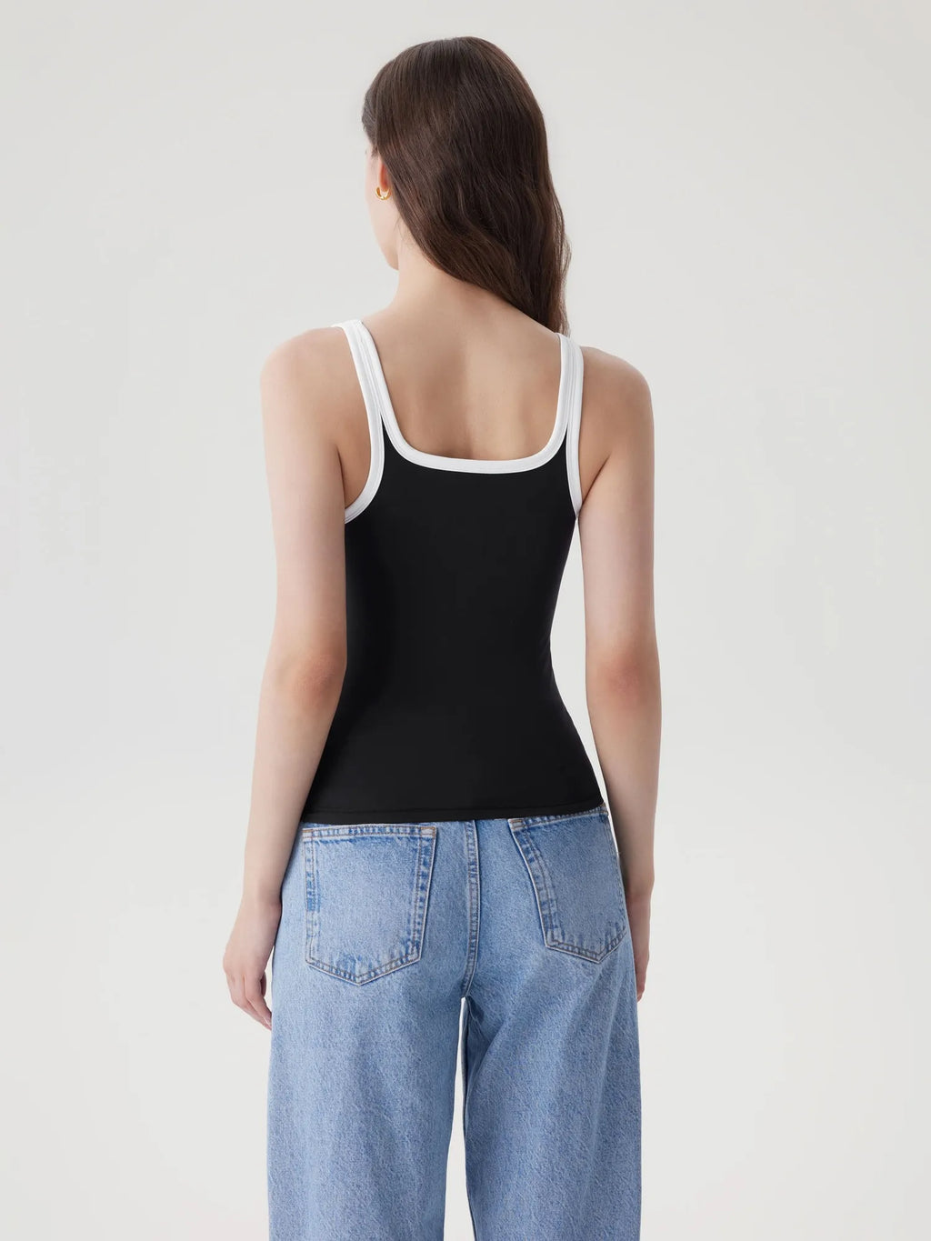 Scoop Neck Double Lined Tank Tops