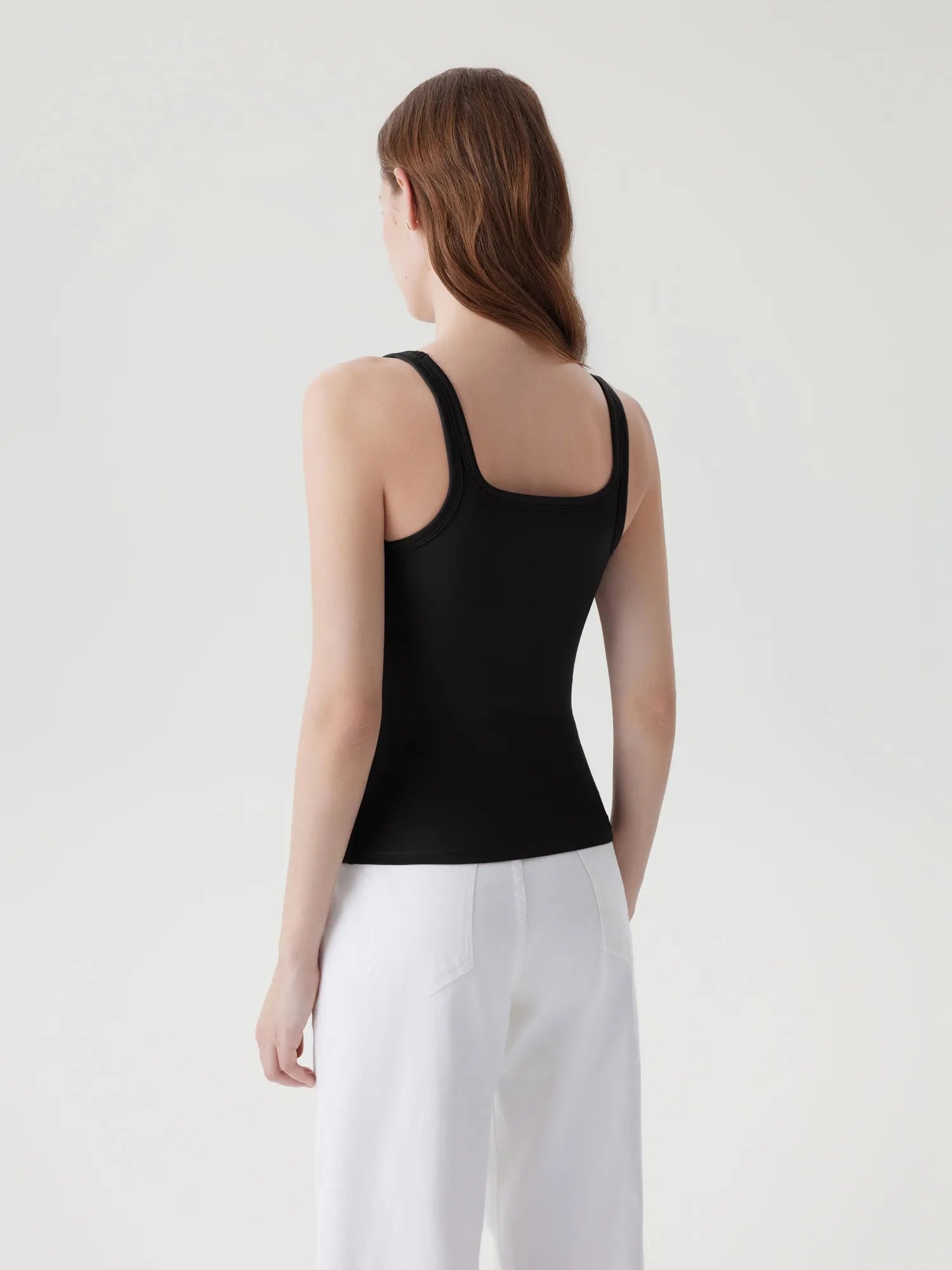 Scoop Neck Double Lined Tank Tops
