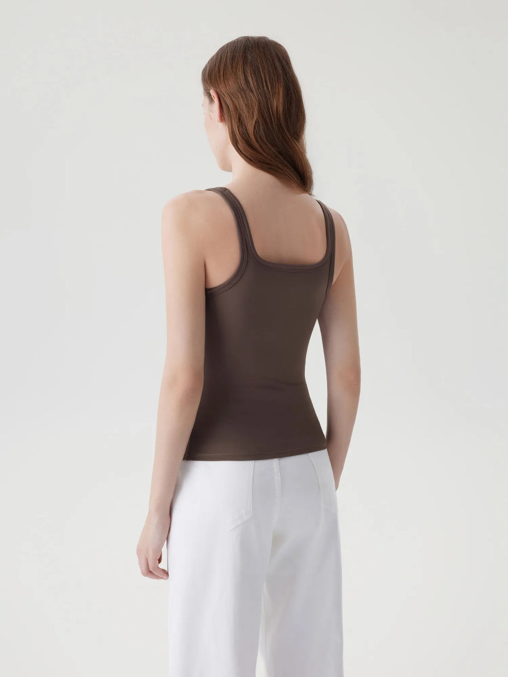 Scoop Neck Double Lined Tank Tops