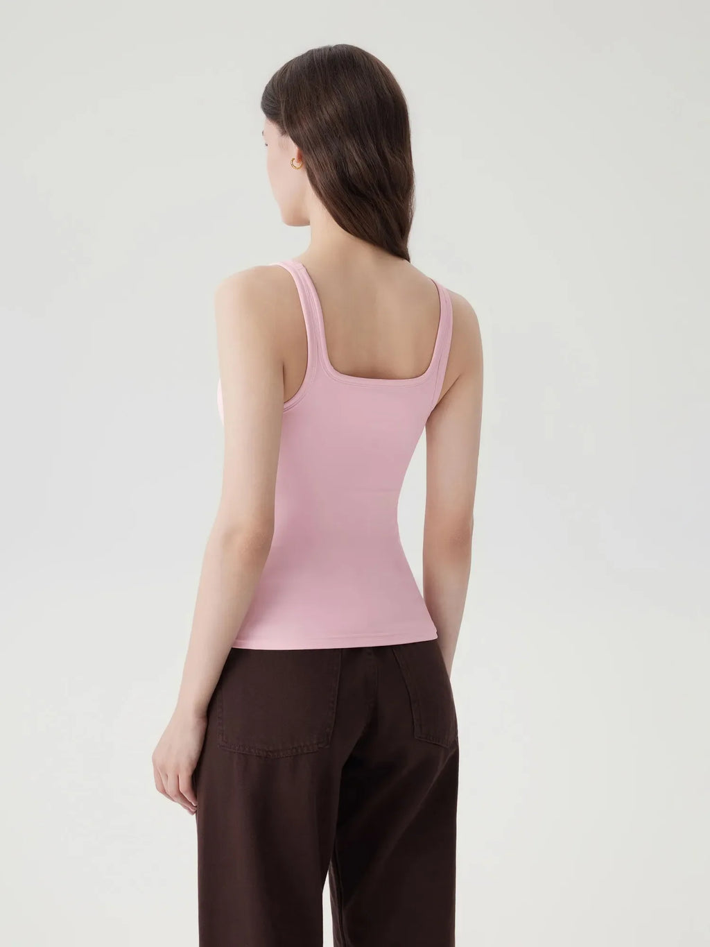 Scoop Neck Double Lined Tank Tops
