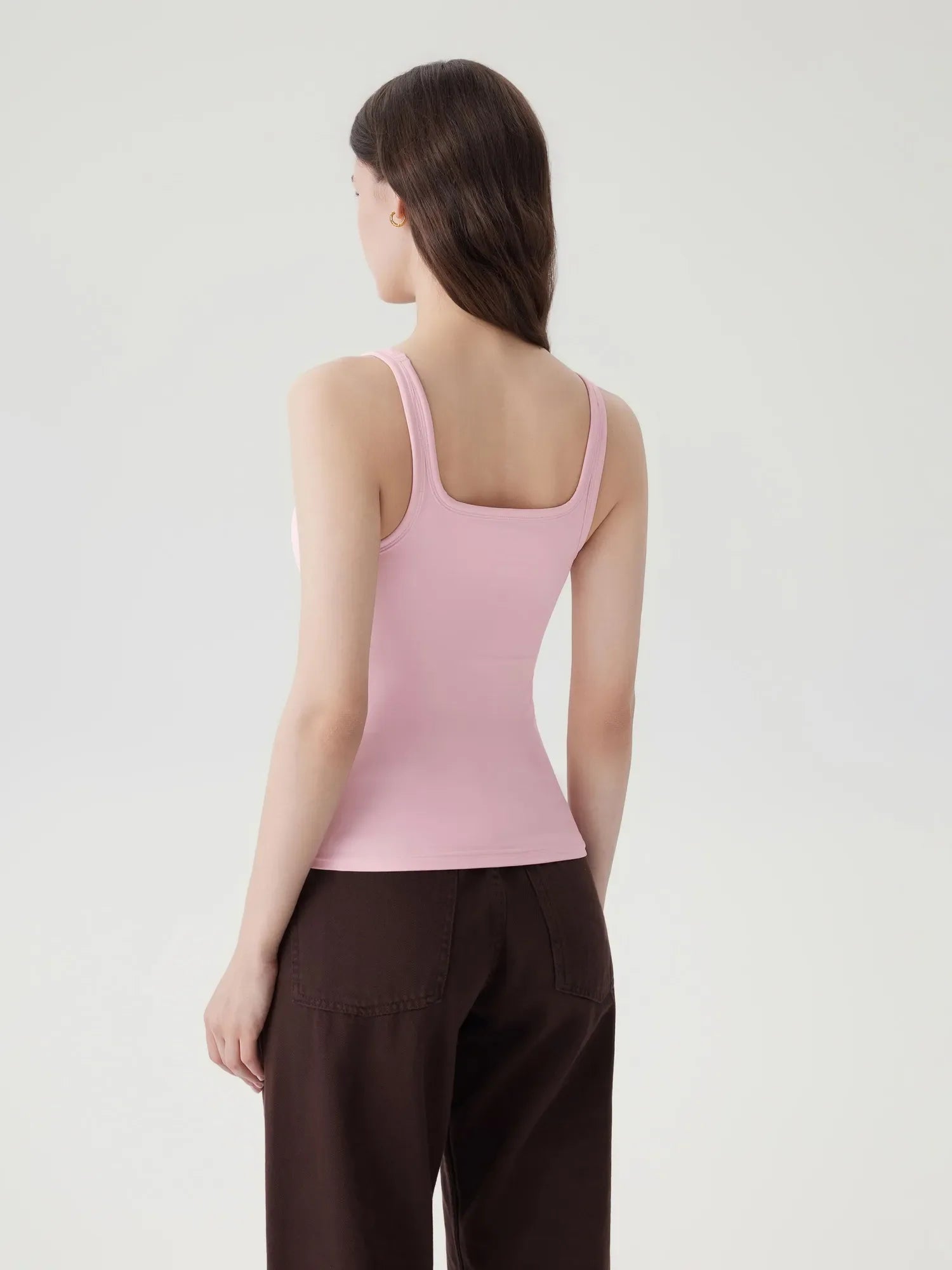 Scoop Neck Double Lined Tank Tops